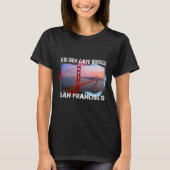 San Francisco Bay Golden Gate Bridge, great gift Tシャツ (正面)