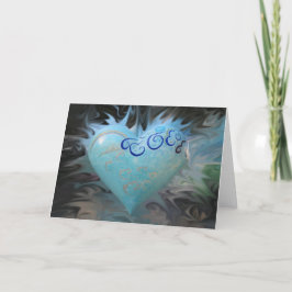 San Francisco Blueハート – カード