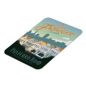 San Francisco, CA – はがき行 マグネット (左側)