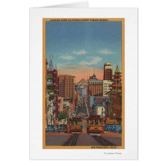 San Francisco, CA – ケーブルカーがアップ (正面)