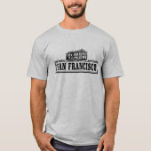 San Francisco Cable Car California  Tシャツ (正面)
