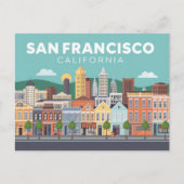 San francisco california ポストカード (正面)