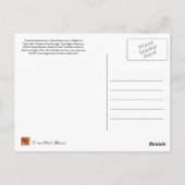 San Francisco California ポストカード (裏面)