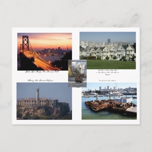 San Francisco California ポストカード (正面)