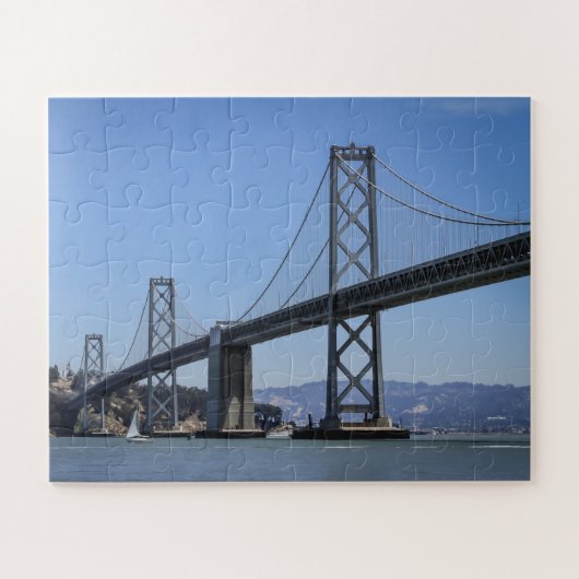 San Francisco California Bay Bridge ジグソーパズル (横)