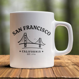 San Francisco California Beatiful Landscape コーヒーマグカップ