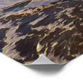 San Francisco California Golden Gate Bridge ポスター (角)