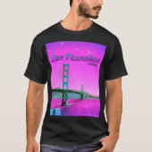San Francisco California Golden Gate Bridge  Tシャツ (正面)
