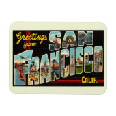 San Francisco, California Magnet マグネット (横)
