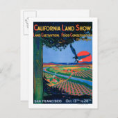 San Francisco, CaliforniaLand Show ポストカード (正面/裏面)