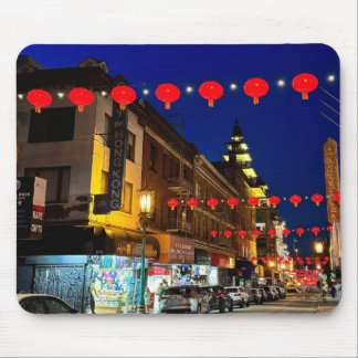 San Francisco Chinatown #11マウスパッド マウスパッド