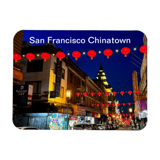 San Francisco Chinatown #11磁石 マグネット (横)