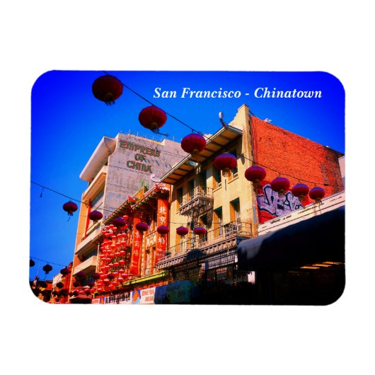 San Francisco Chinatown #4磁石 マグネット (横)