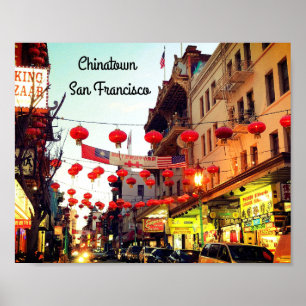 San Francisco Chinatown #5ポスター ポスター