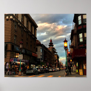 San Francisco Chinatown #6ポスター ポスター