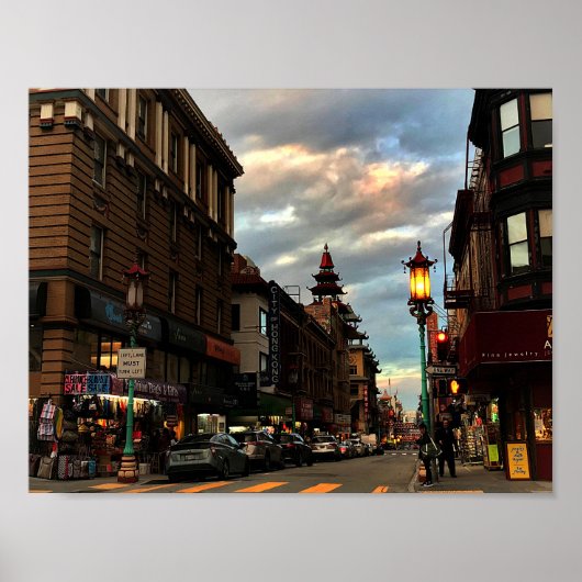 San Francisco Chinatown #6ポスター ポスター (正面)