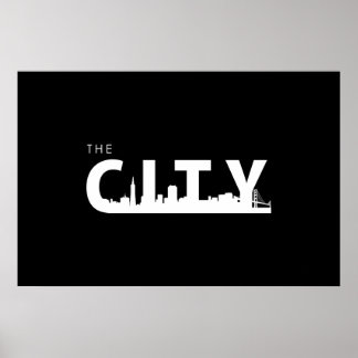 San Francisco City Poster ポスター