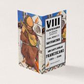 San Francisco de Asis Folded Card (外部)