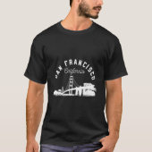 San Francisco Gold Gate Bridge Tシャツ (正面)