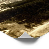 San Francisco, Golden Gate Bridge, 1930s Vintage ポスター (角)