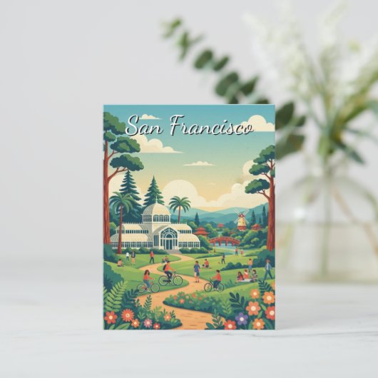 San Francisco Golden Gate Park ポストカード (スタンド正面)