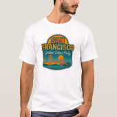 San Francisco Golden Vibes Only Tシャツ (正面)