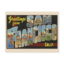 San Francisco Large Letterのヴィンテージ