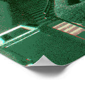 San Francisco Lombard Street - Pop Art Print ポスター (角)