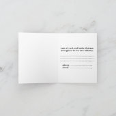 San Francisco New Addressの発表 案内状 (内部)