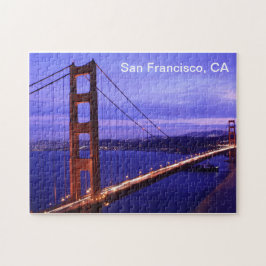 San Francisco Night View Puzzle 11x14 ジグソーパズル