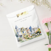 San Francisco Painted Ladies Landscape Wedding フェイバーバッグ (封をした状態)
