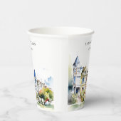 San Francisco Painted Ladies Landscape Wedding 紙コップ (右)