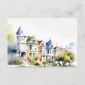 San Francisco Painted Ladies Wedding Details エンクロージャーカード (裏面)