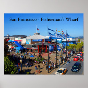San Francisco Pier 39 #12-2ポスター ポスター