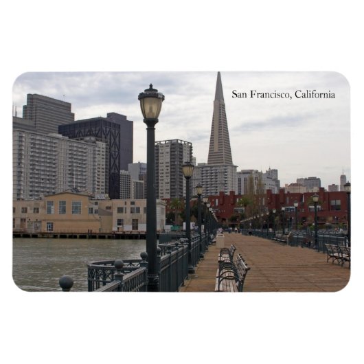 San Francisco Premium Flexiマグネット マグネット (横)