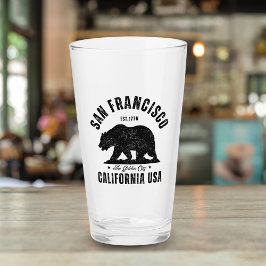 San Francisco Retro California Travel タンブラーグラス