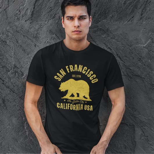 San Francisco Retro California Travel Tシャツ