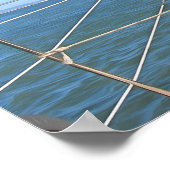 San Francisco Sailing 0869 Art Print ポスター (角)