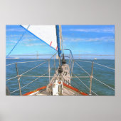 San Francisco Sailing 0869 Art Print ポスター (正面)