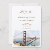 San Francisco Save The Date Destination招待状 招待状 (正面)