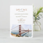 San Francisco Save The Date Destination招待状 招待状 (スタンド正面)