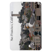 San Francisco Seagull Premium Flexiマグネット マグネット (縦)