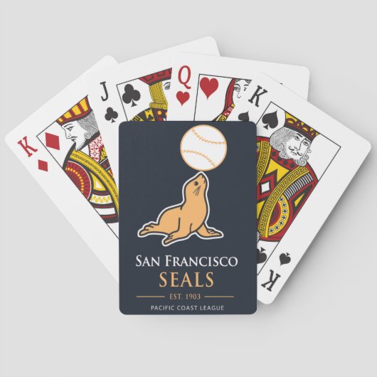 San Francisco Seals Playing Cards トランプ (裏面)