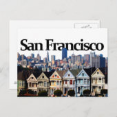 San Francisco SkylineとSan Francisco in the Sky ポストカード (正面/裏面)
