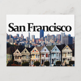San Francisco SkylineとSan Francisco in the Sky ポストカード
