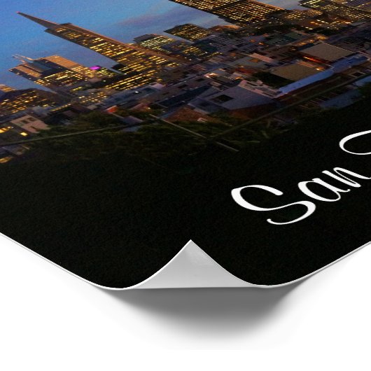 San Francisco Skyline #3ポスター ポスター (角)