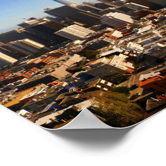 San Francisco Skyline #8ポスター ポスター (角)