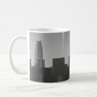 San Francisco Skyline Monochrome - Cityscape写真 コーヒーマグカップ