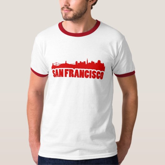 San Francisco Skyline Tシャツ (正面)