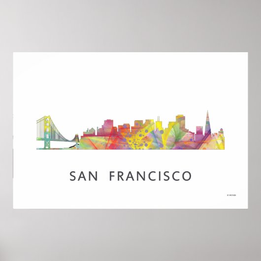 SAN FRANCISCO SKYLINE - WB1 – ポスター (正面)